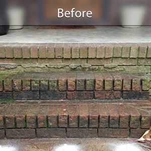 Sunken front stoop in Reno