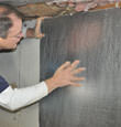 installation steps for crawl space insulation in a crawl space in Kings Beach
