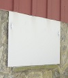head-on view of one of our doors installed in Zephyr Cove for crawl spaces