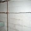 Severe foundation damage from a long crack in a bucking wall of a Kings Beach home.