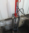 Reno foundation with settlement issues being lifted by push piers that were installed by our contractors