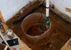Extreme clogging and rust in a Yerington sump pump system