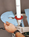 An airtight sump pump lid later installed in Incline Village
